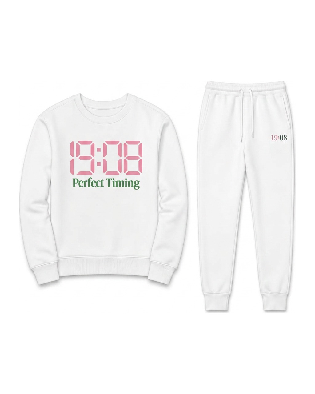 19:08 Crewneck and Jogger Set